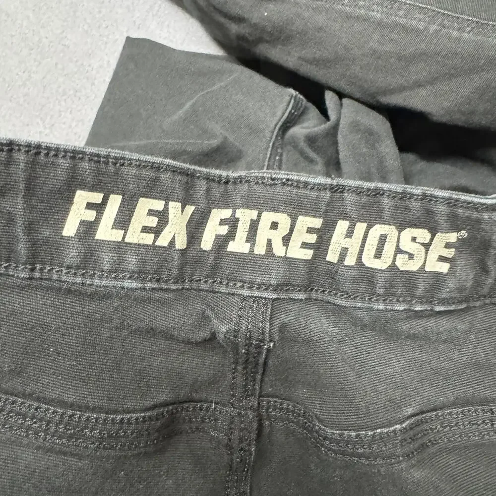 Southpole Jeans Mens 36 (35x29 ACTUAL) Black Relax Fit Straight Denim HEMMED‎